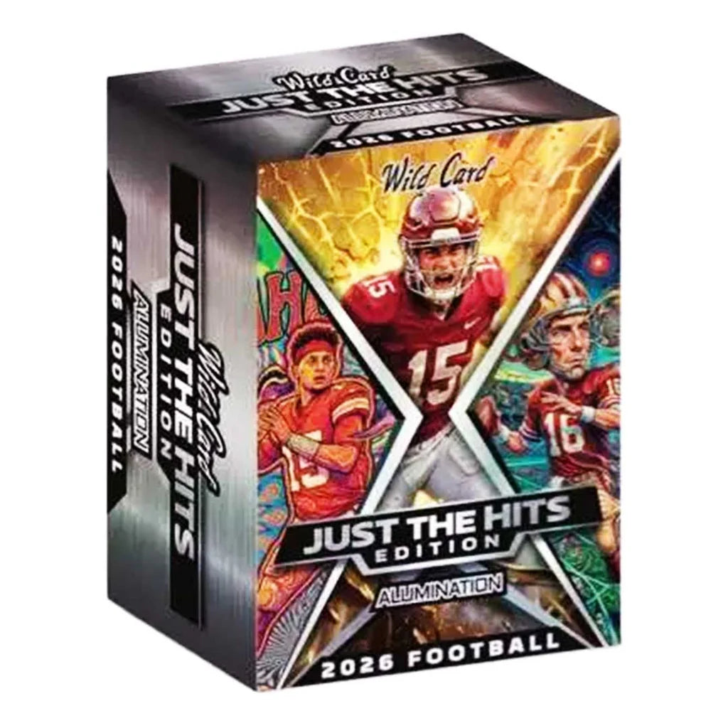 2026 Wild card Alumination "Just The Hits" Football JUMBO hobby box