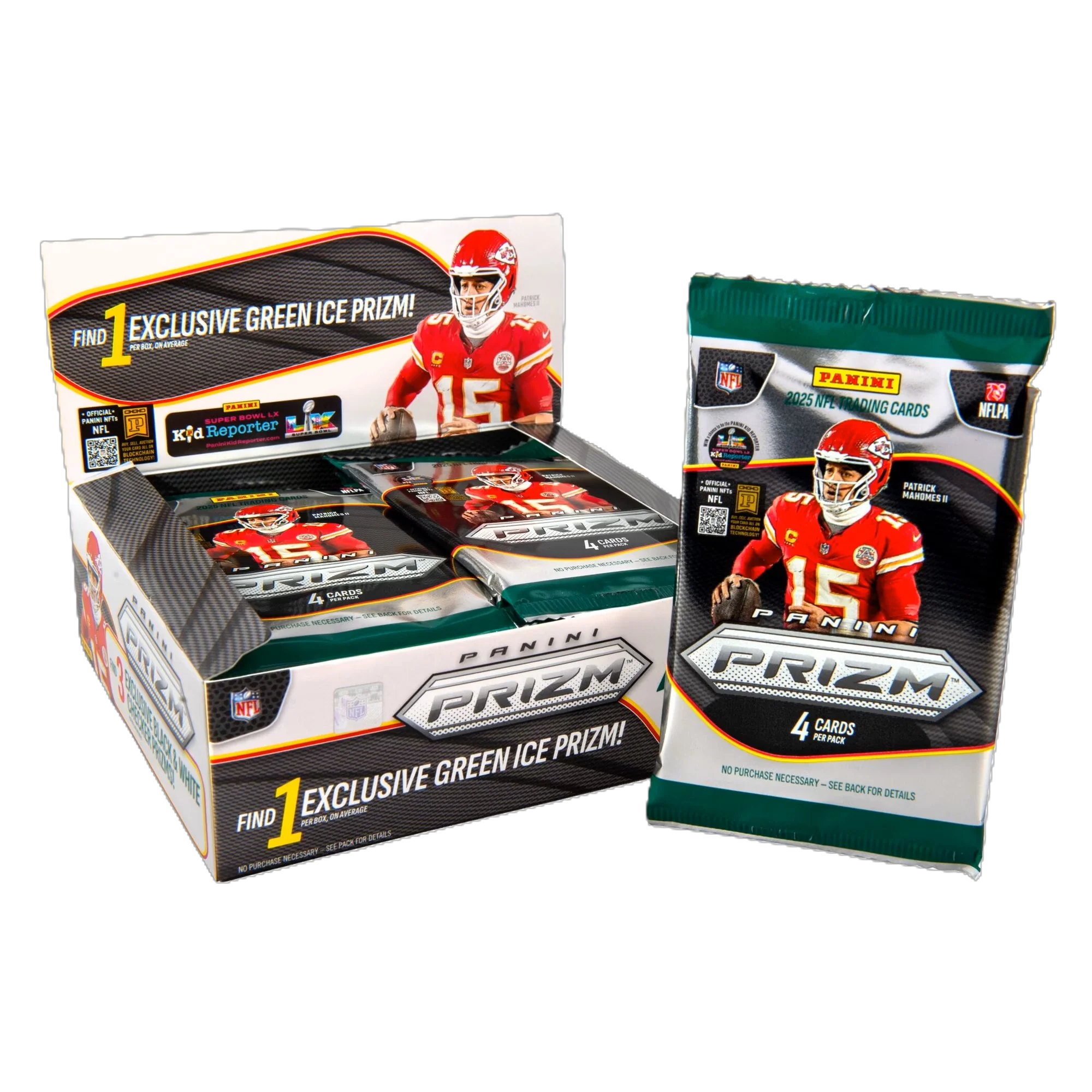2025 PRIZM FOOTBALL RETAIL PACK