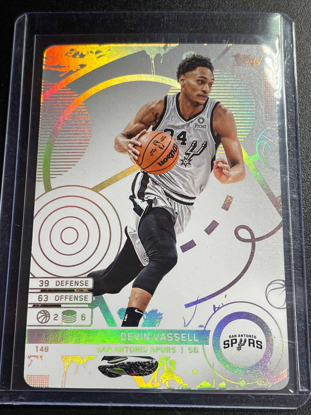 2025-26 Topps Match Attax #148 Devin Vassell