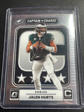 2023 Donruss Optic #CC-JH Jalen Hurts Captain In Charge