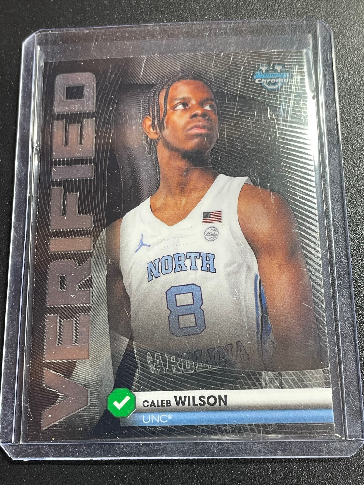 2025-26 Bowman #BV-9 Caleb Wilson Bowman Verified