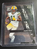2023 Donruss Optic #12 Jayden Reed Primary Colors