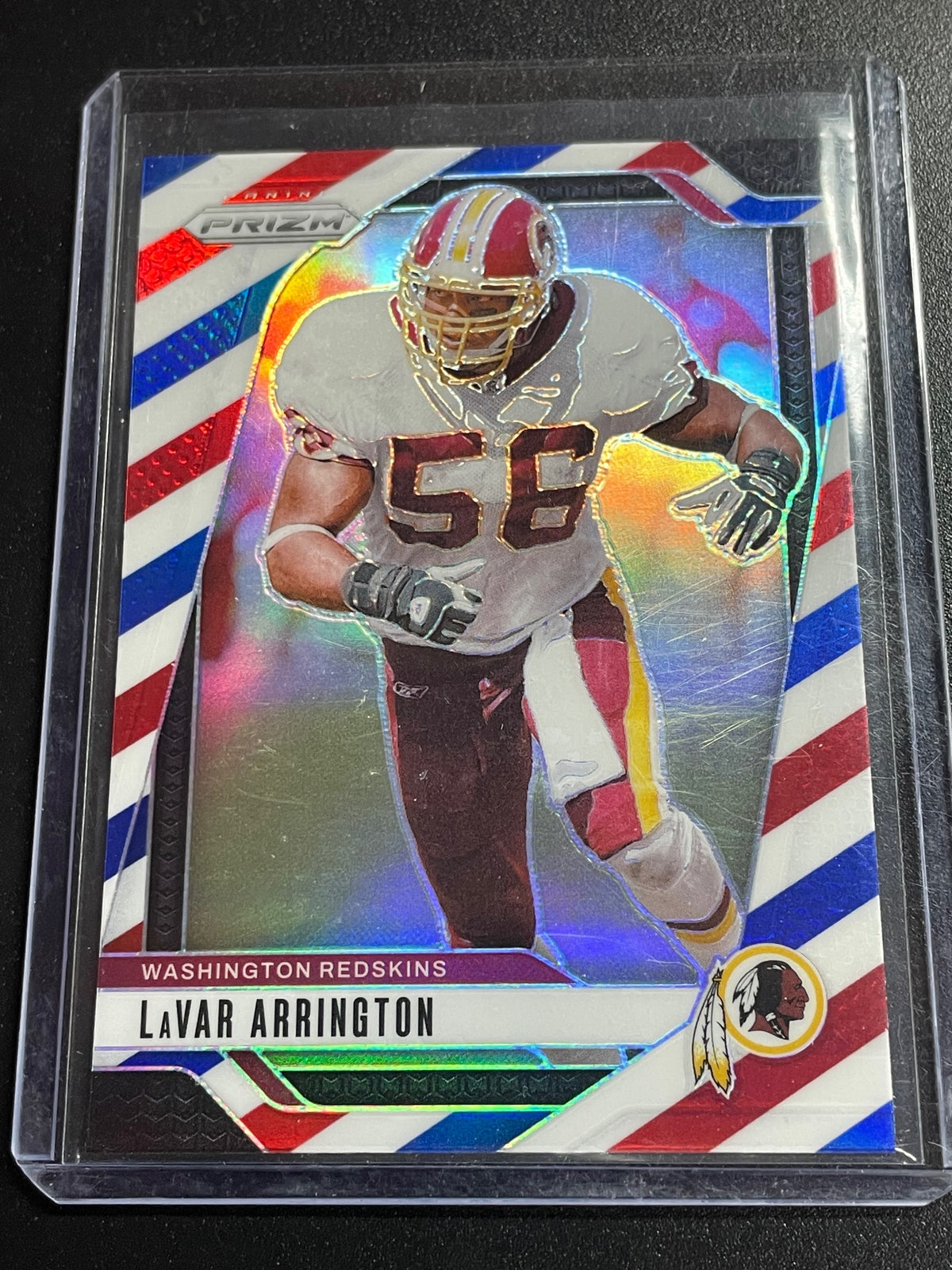 2024 Panini Prizm #295 LaVar Arrington Red White and Blue