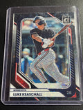 2026 Donruss #30 Luke Keaschall Optic Blue Velocity