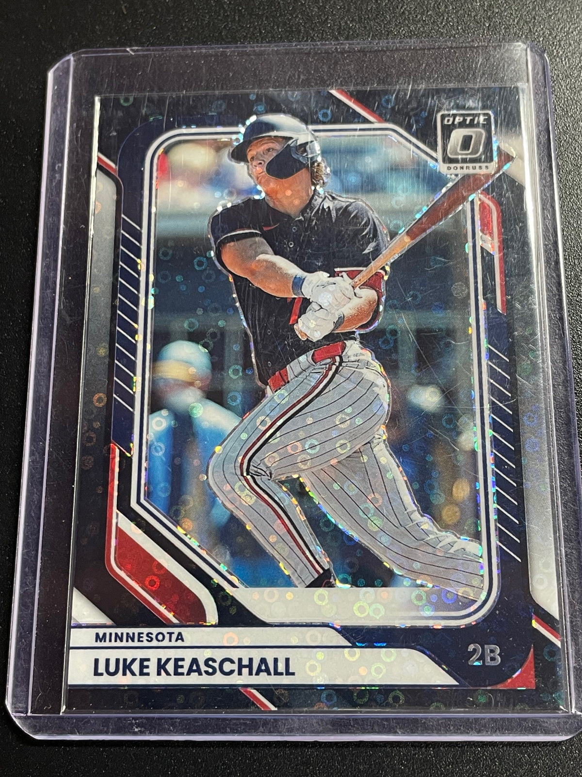 2026 Donruss #30 Luke Keaschall Optic Blue Velocity