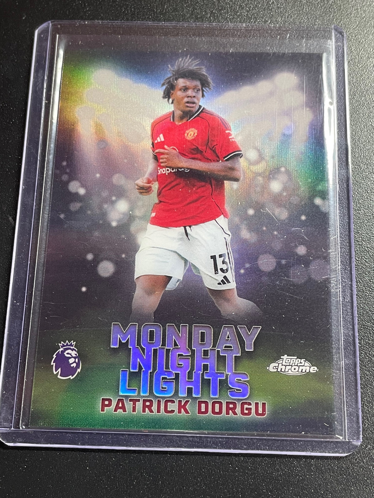 2025-26 Topps Chrome Premier League #MNL-30 Patrick Dorgu Monday Night Lights