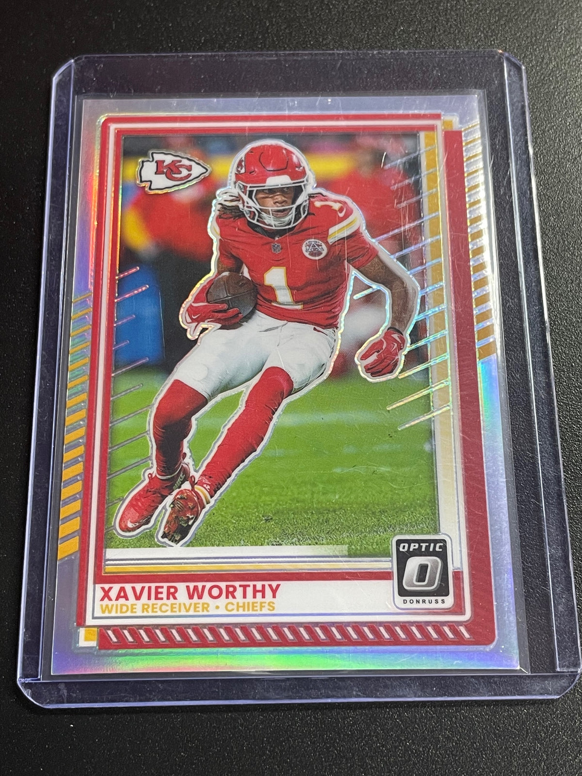 2025 Donruss Optic #123 Xavier Worthy