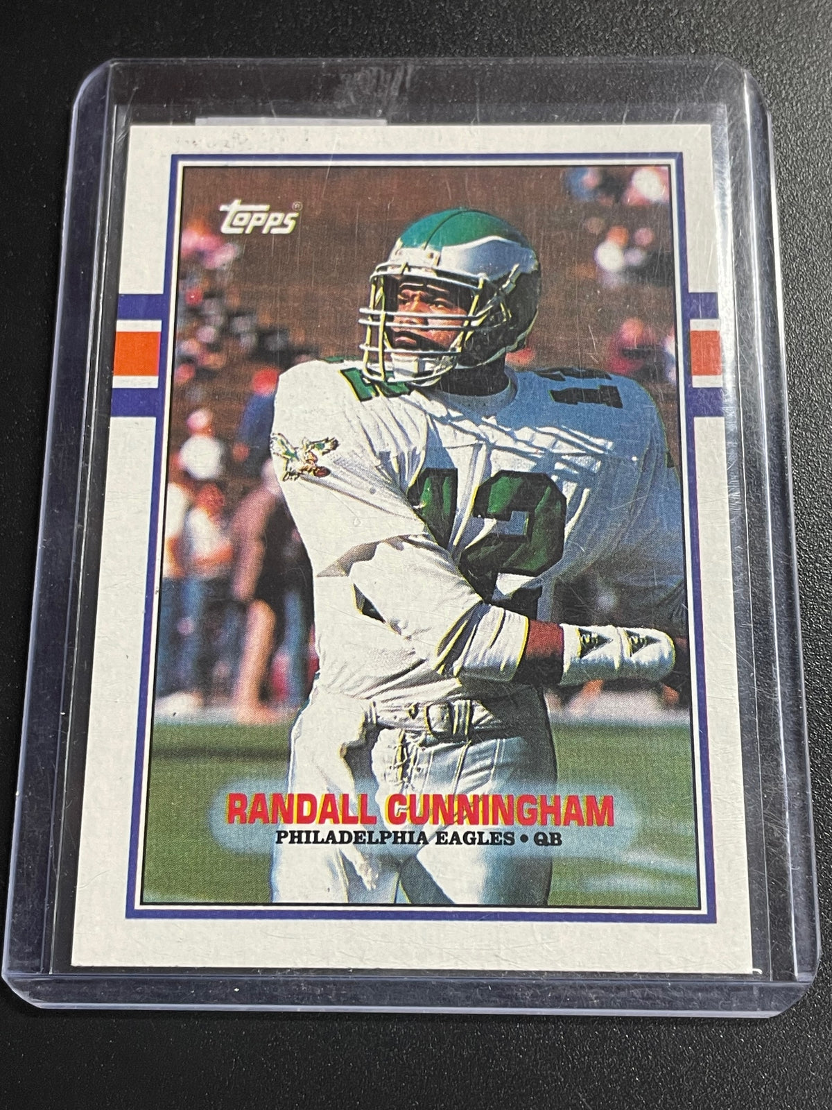 1989 Topps American/UK #22 Randall Cunningham