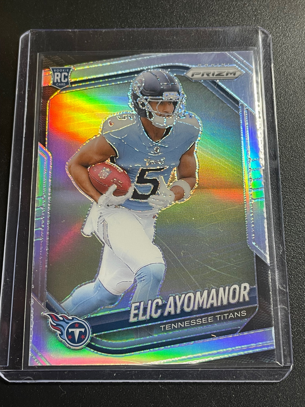 2025 Panini Prizm #321 Elic Ayomanor Silver