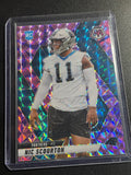 2025 Panini Mosaic #391 Nic Scourton Mosaic Reactive Purple
