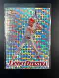1994 Pacific #33 Lenny Dykstra Silver Prisms Circular