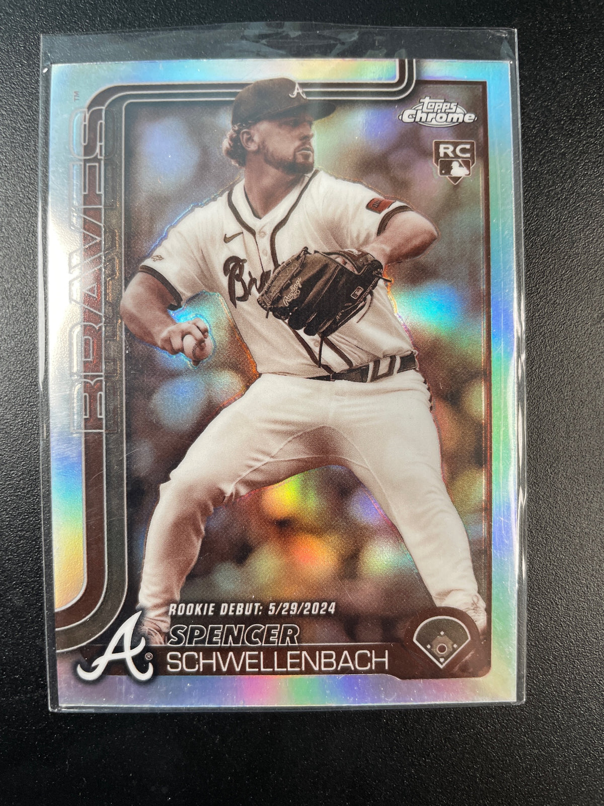 2025 Topps Chrome Update #USC132 Spencer Schwellenbach Sepia Refractors