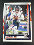2025 Donruss #7 Caleb Williams Press Proofs Blue