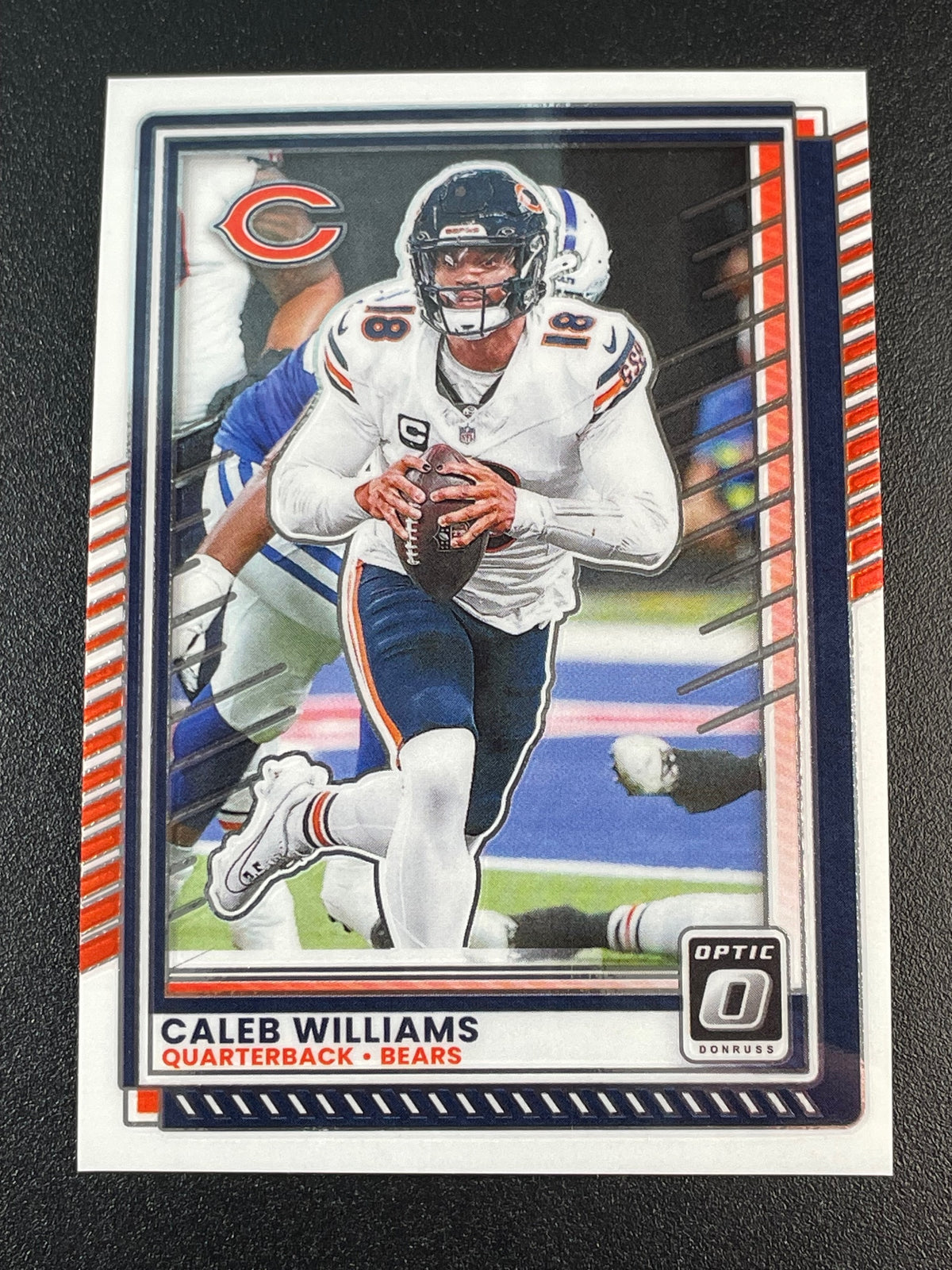 2025 Donruss #7 Caleb Williams Press Proofs Blue