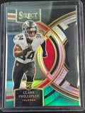 2023 Panini Select #109 Clark Phillips III Silver Prizms Die Cuts
