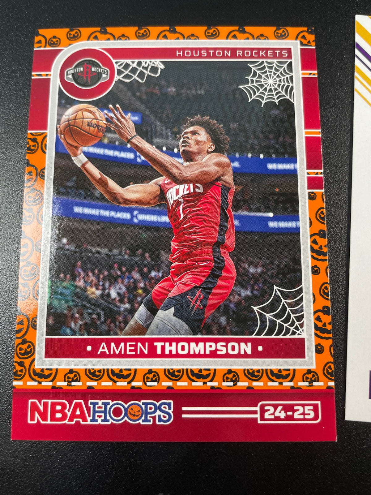 2024-25 Hoops Haunted Hoops #111 Amen Thompson Orange