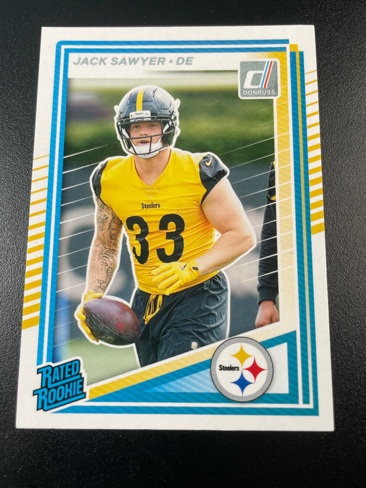 2025 Donruss #390 Jack Sawyer Press Proofs Green