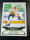 2021-22 Parkhurst #47 Mattias Ekholm Gold Border
