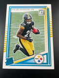 2025 Donruss #322 Kaleb Johnson Press Proofs Green