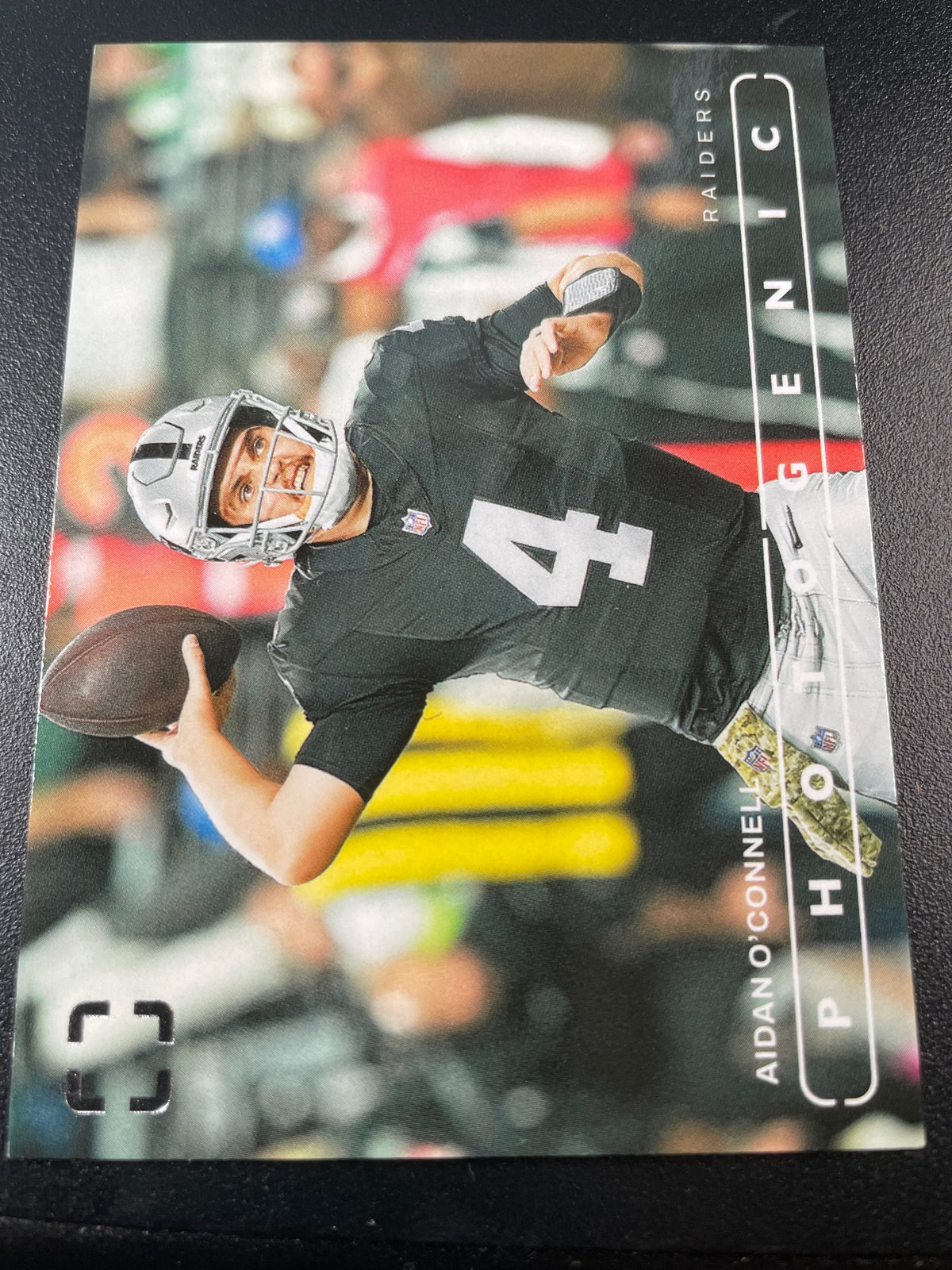 2024 Panini Photogenic #90 Aidan O'Connell Silver #/175