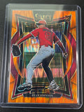 2025 Panini Select #47 Ryan Johnson Orange Flash Prizms