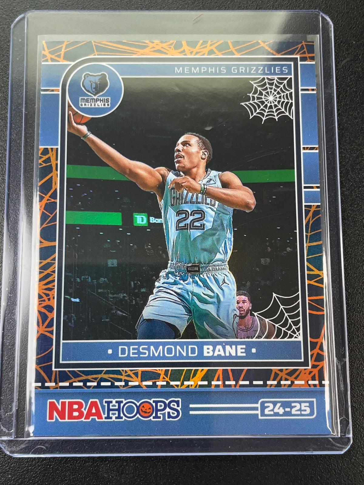 2024-25 Hoops Haunted Hoops #175 Desmond Bane Holo Webs