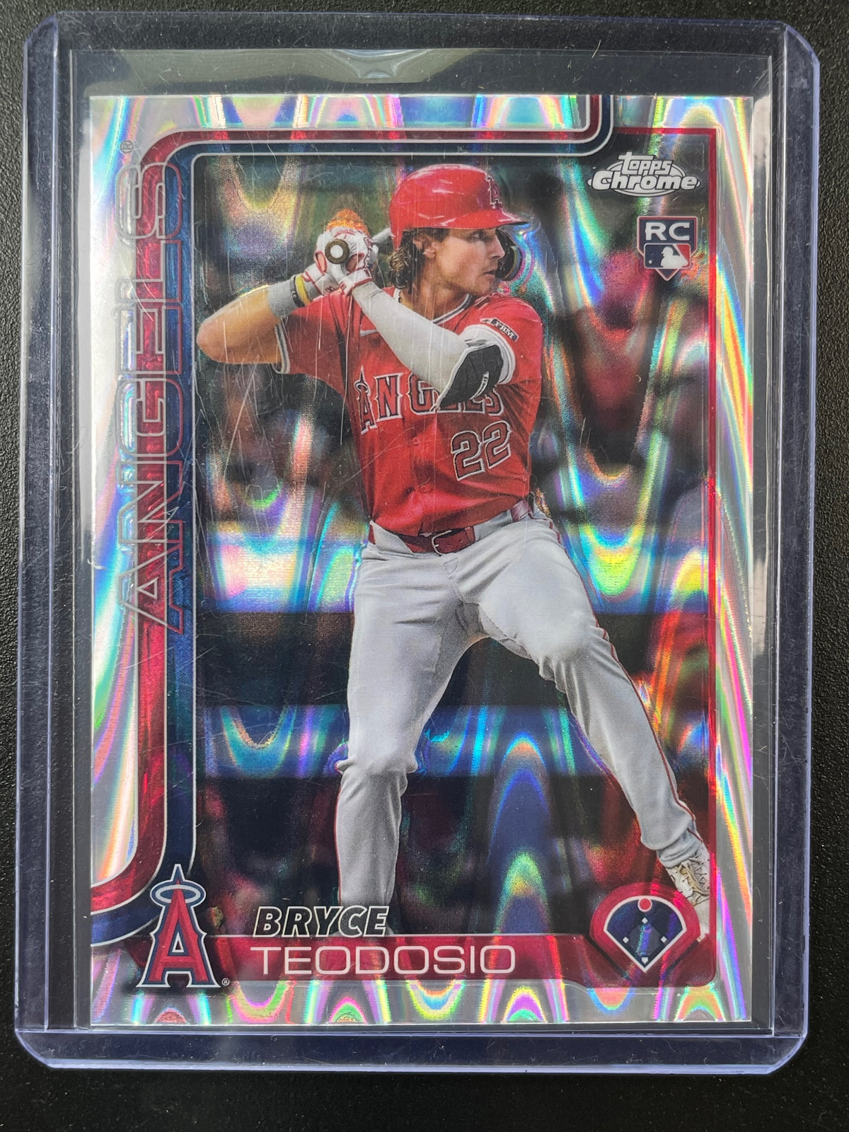 2025 Topps Chrome Sapphire Edition #198 Bryce Teodosio