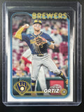 2024 Topps Update #US257 Joey Ortiz Royal Blue