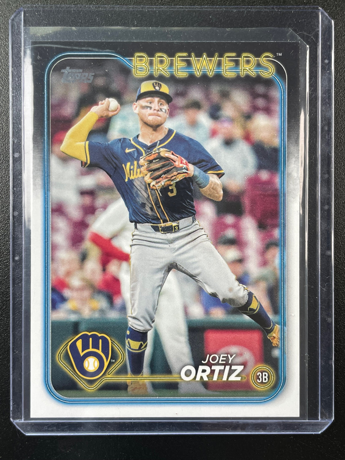 2024 Topps Update #US257 Joey Ortiz Royal Blue