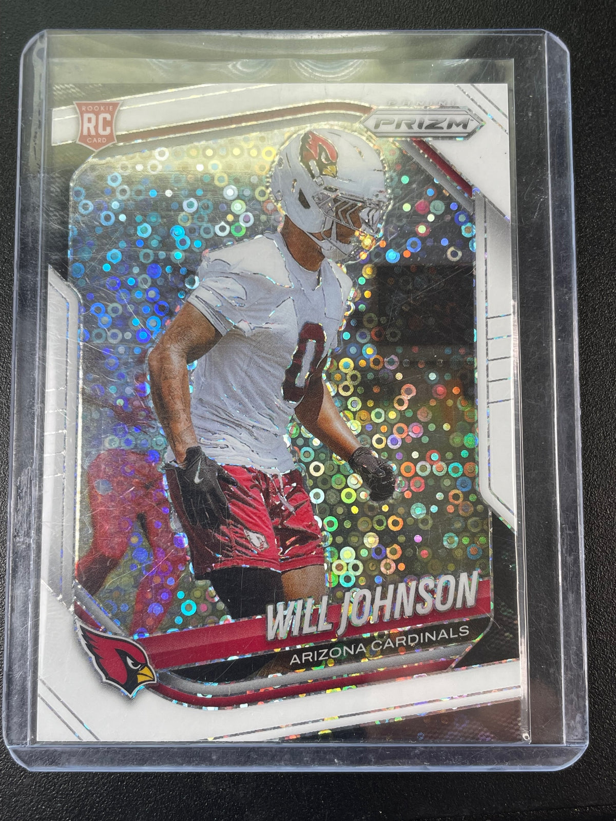 2025 Panini Prizm #370 Will Johnson White Disco