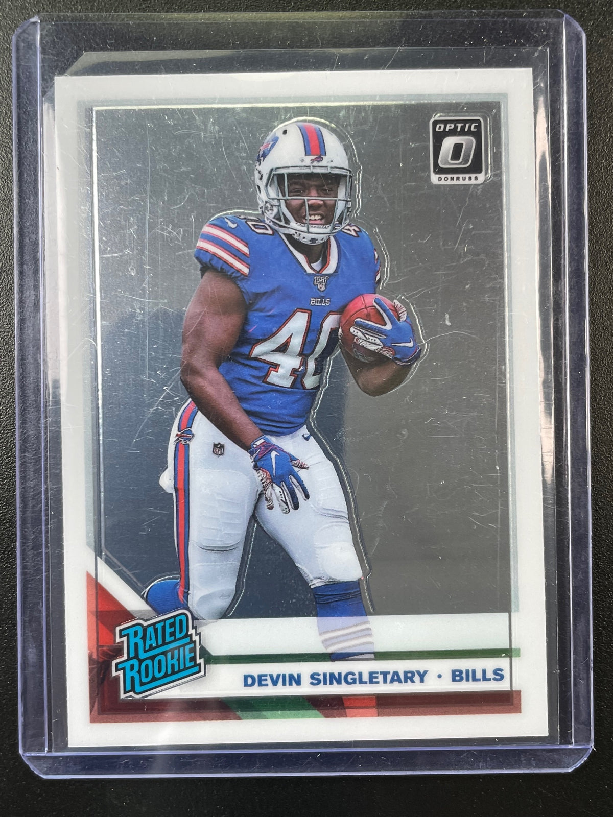2019 Donruss Optic #178 Devin Singletary