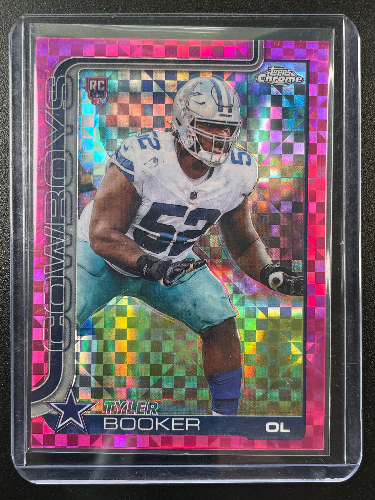 2025 Topps Chrome #381 Tyler Booker X-Fractor