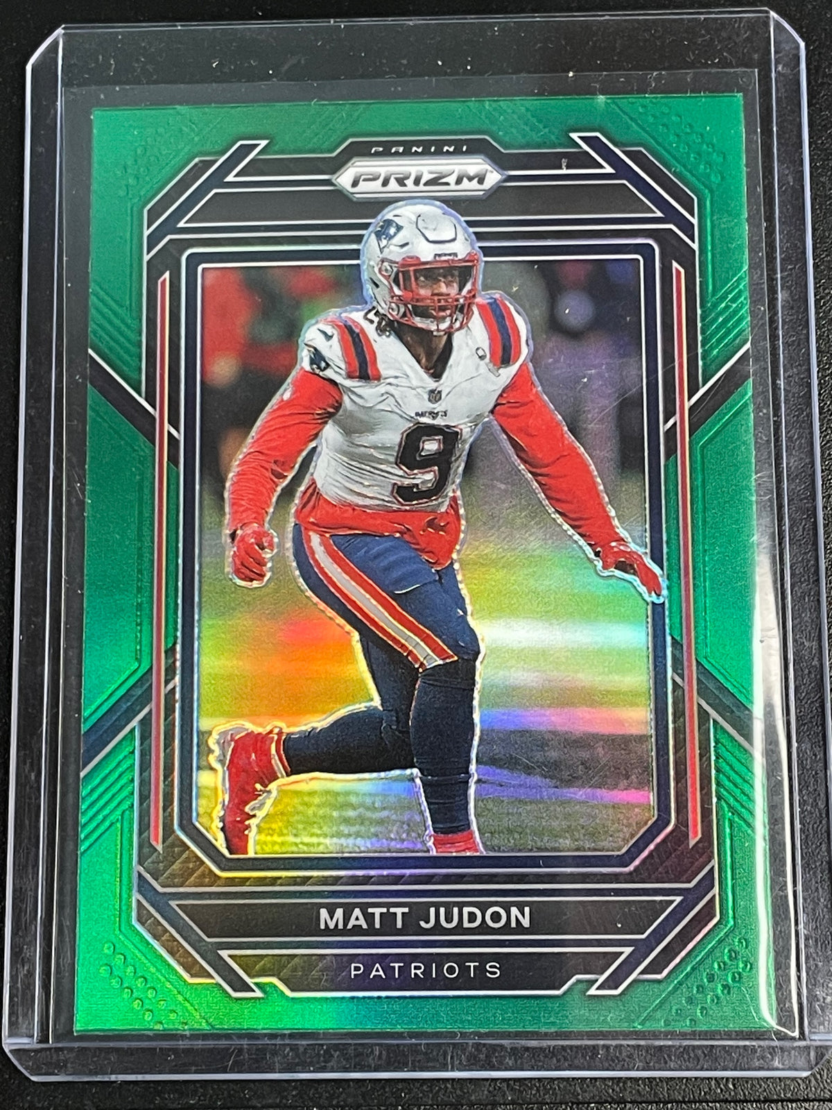 2022 Panini Prizm #203 Matt Judon Red White and Blue