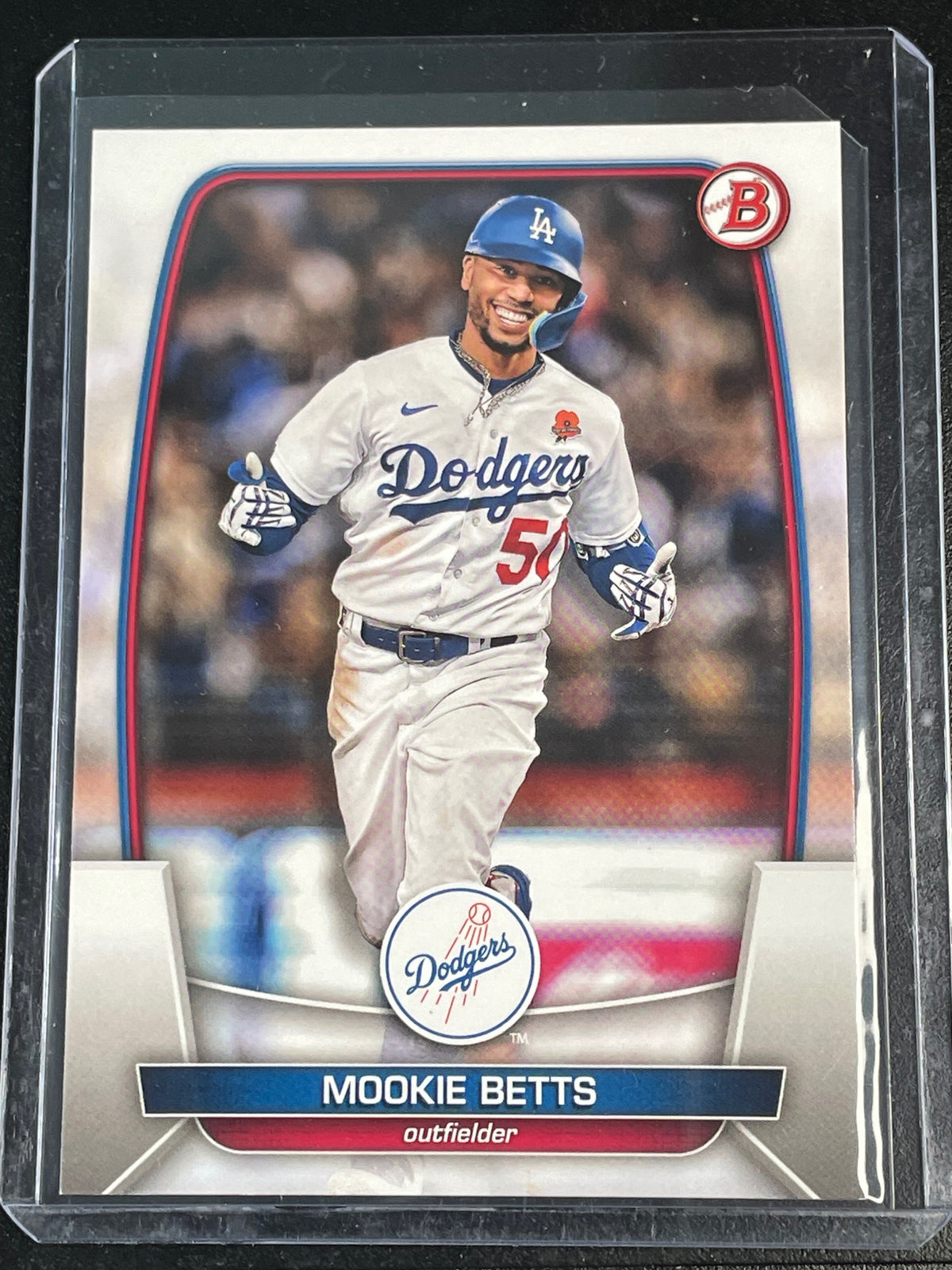 2023 Bowman #20 Mookie Betts Purple #/250