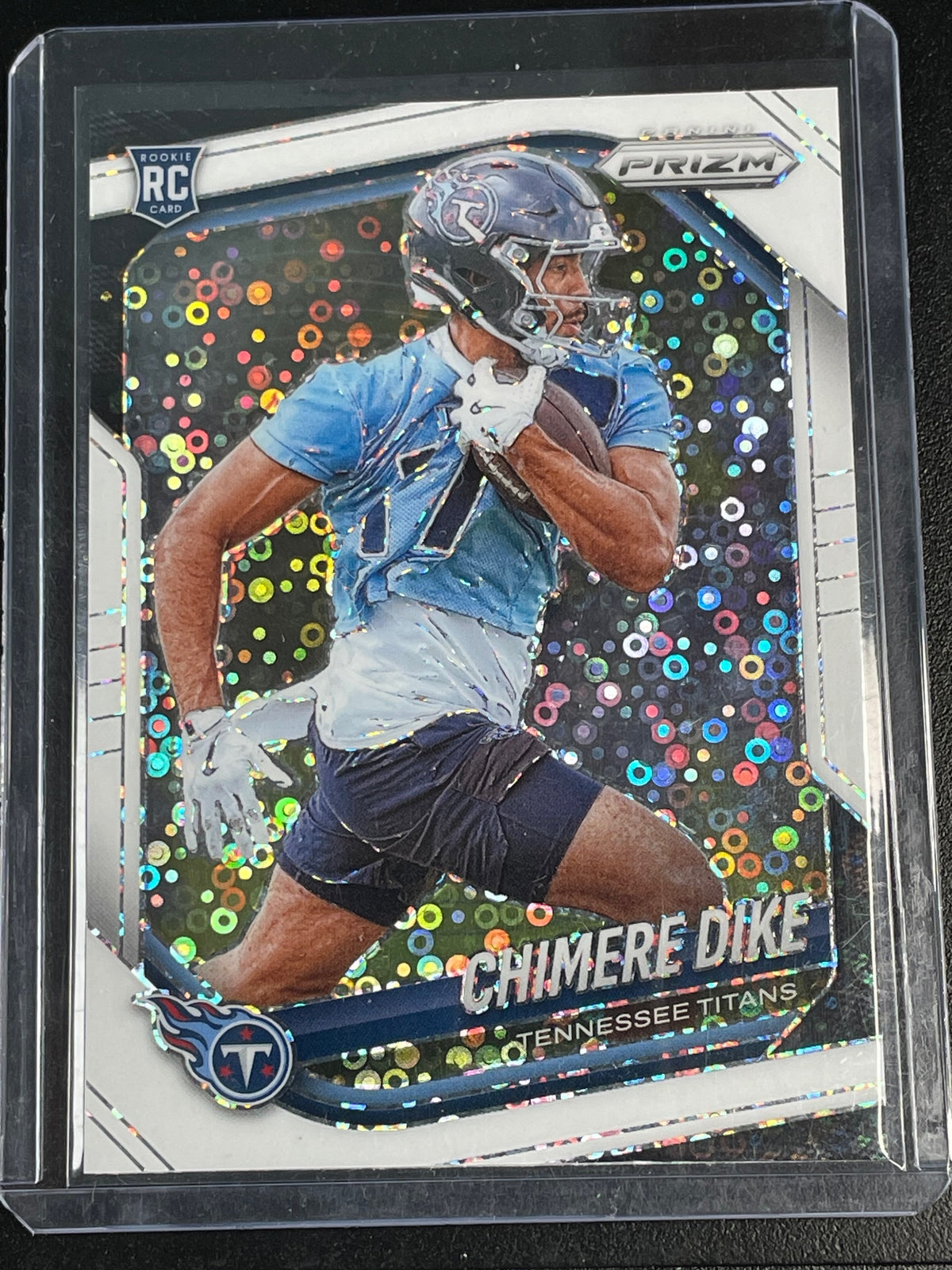 2025 Panini Prizm #396 Chimere Dike White Disco