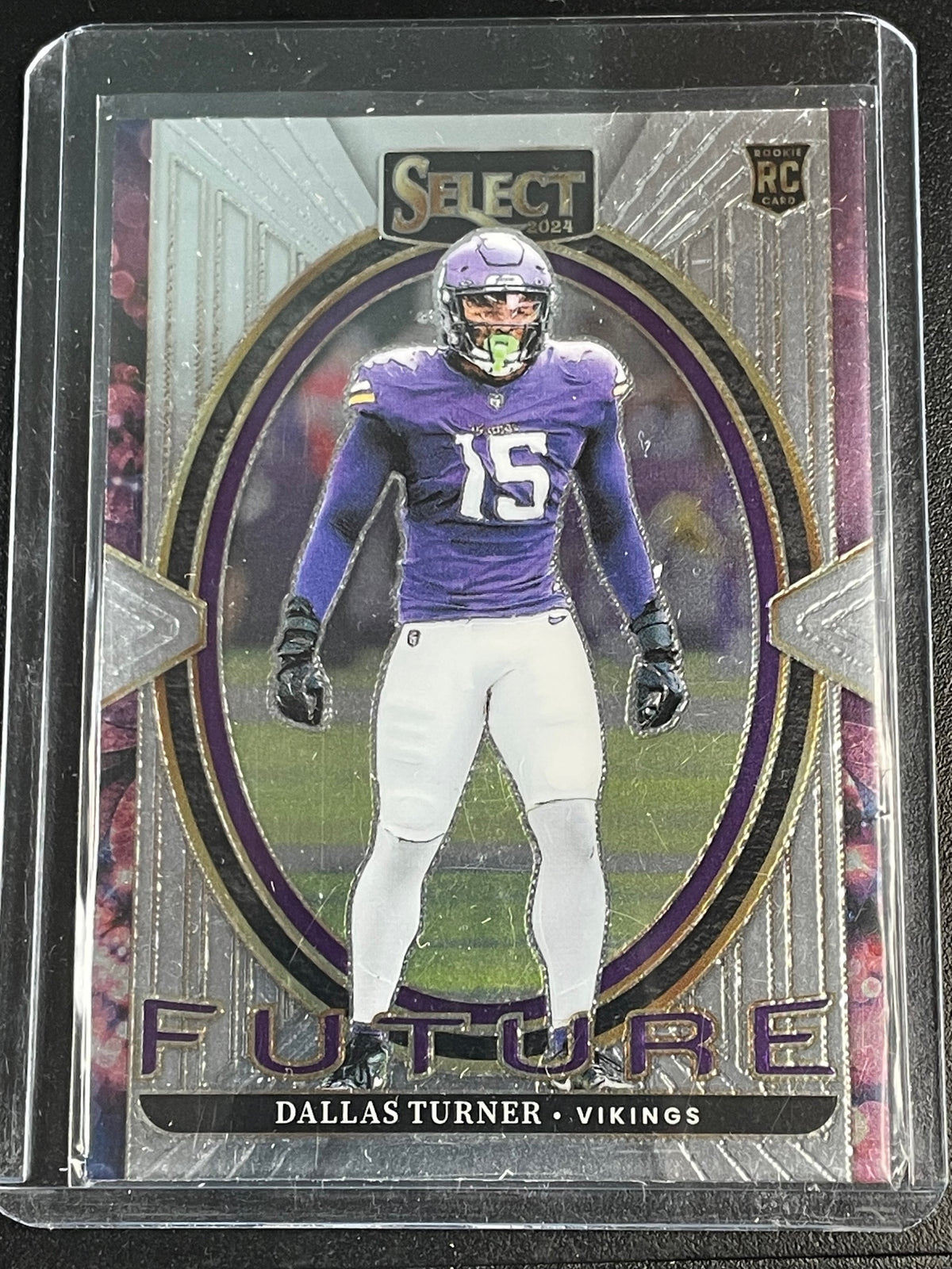 2024 Panini Select #25 Dallas Turner Select Future