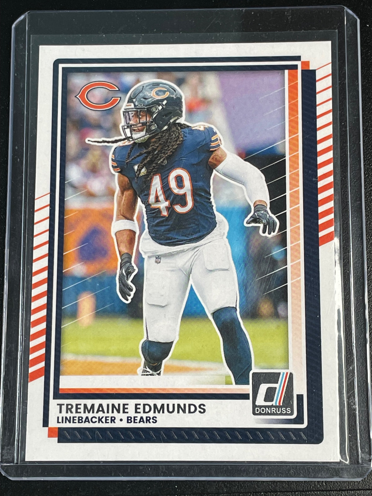2025 Donruss #239 Tremaine Edmunds Press Proofs Purple