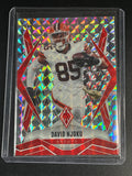 2025 Panini Phoenix #110 David Njoku Silver Hyper Prizm