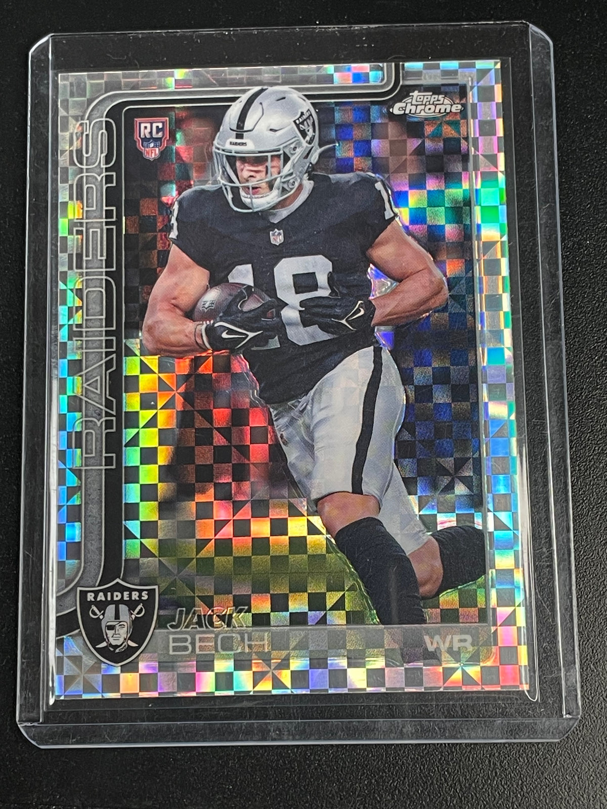 2025 Topps Chrome #388 Jack Bech X-Fractor