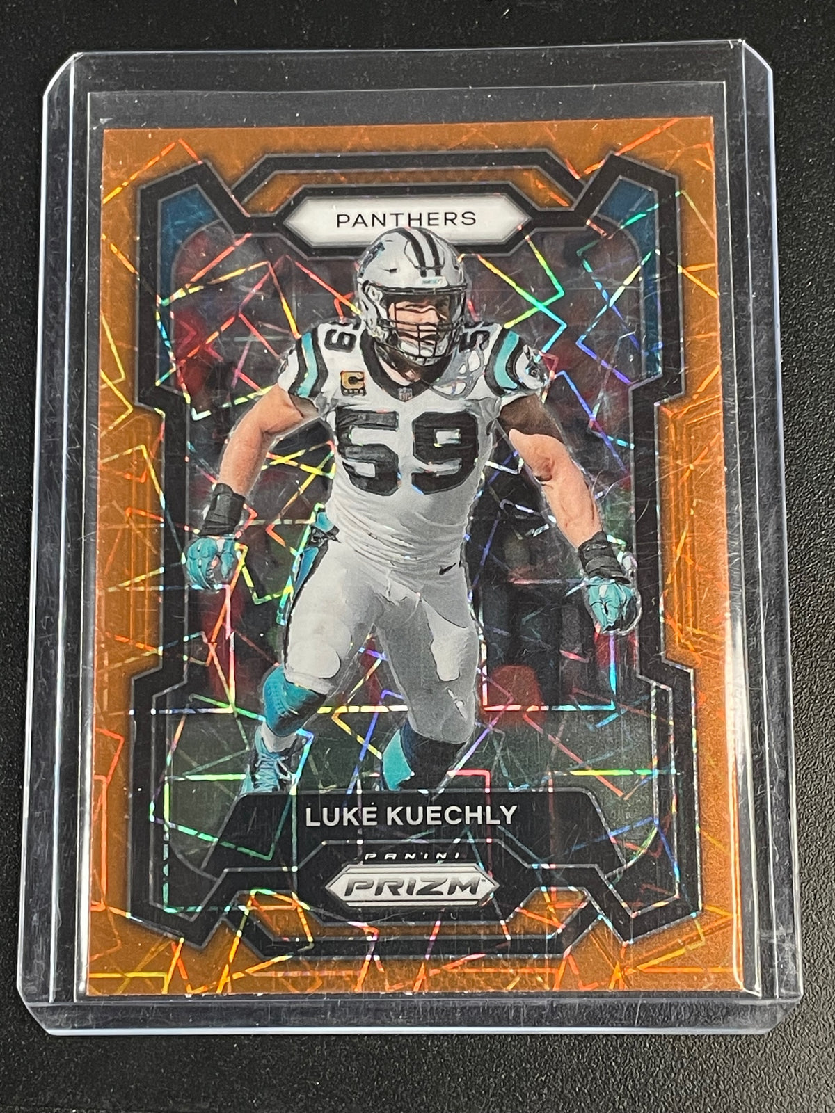 2023 Panini Prizm #43 Luke Kuechly Lazer
