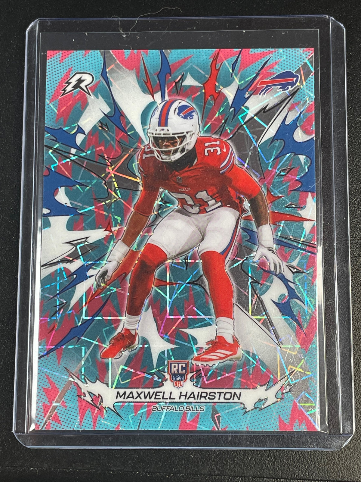 2025 Topps Resurgence #109 Maxwell Hairston Blue & Orange Spark Refractor