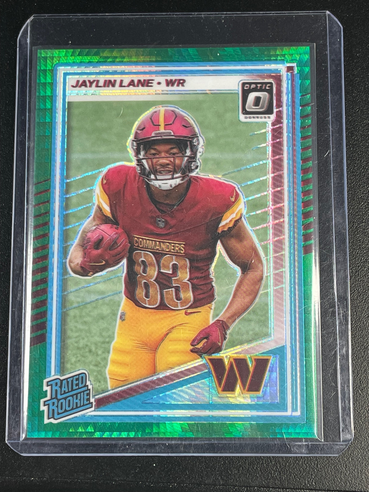 2025 Donruss Optic #249 Jaylin Lane Holo