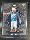 2024 Panini Mosaic #361 Junior Colson Silver