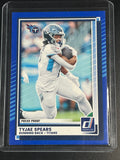 2025 Donruss #256 Tyjae Spears