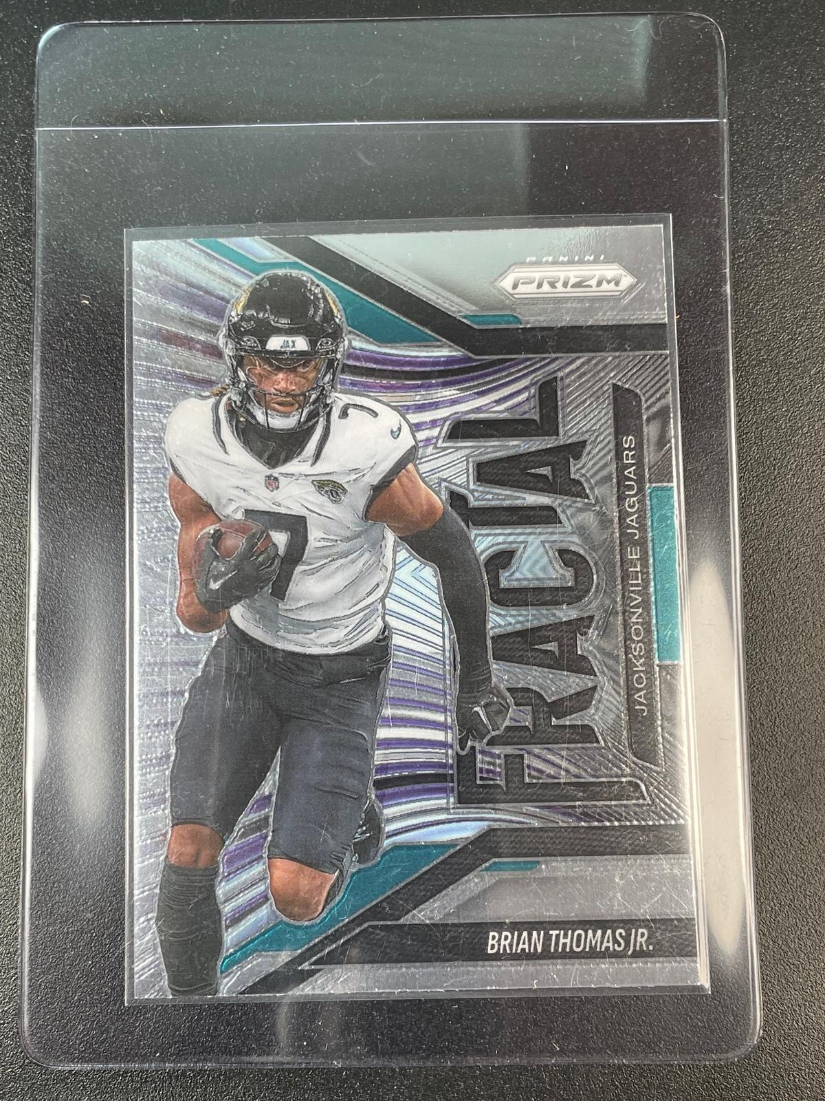2025 Panini Prizm #9 Brian Thomas Jr. Fractal