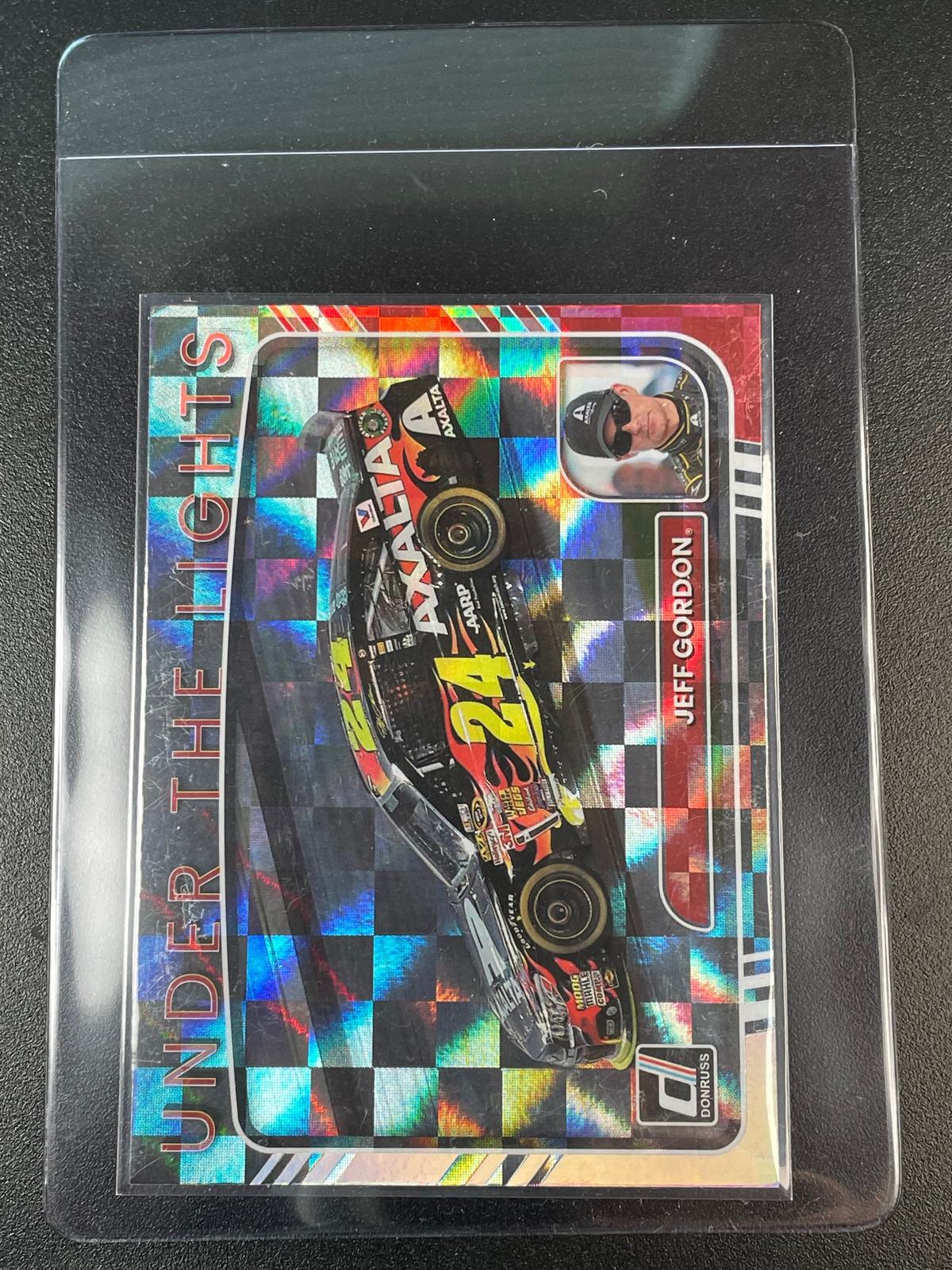 2023 Donruss #UL16 Jeff Gordon Under The Lights Checkers
