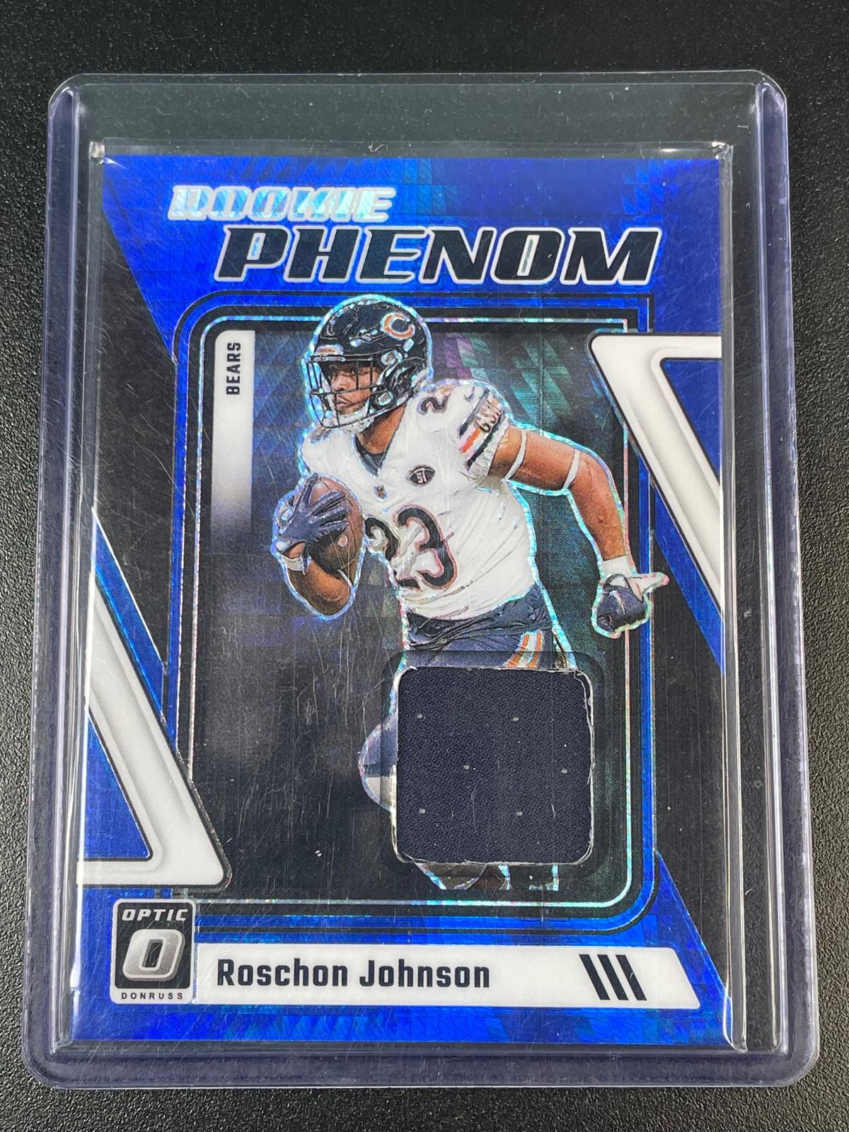 2023 Donruss Optic #RP-TBA Tyson Bagent Rookie Phenom Blue Hyper
