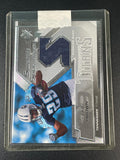 2005 SPx #SW-CB Chris Brown Swatch Supremacy