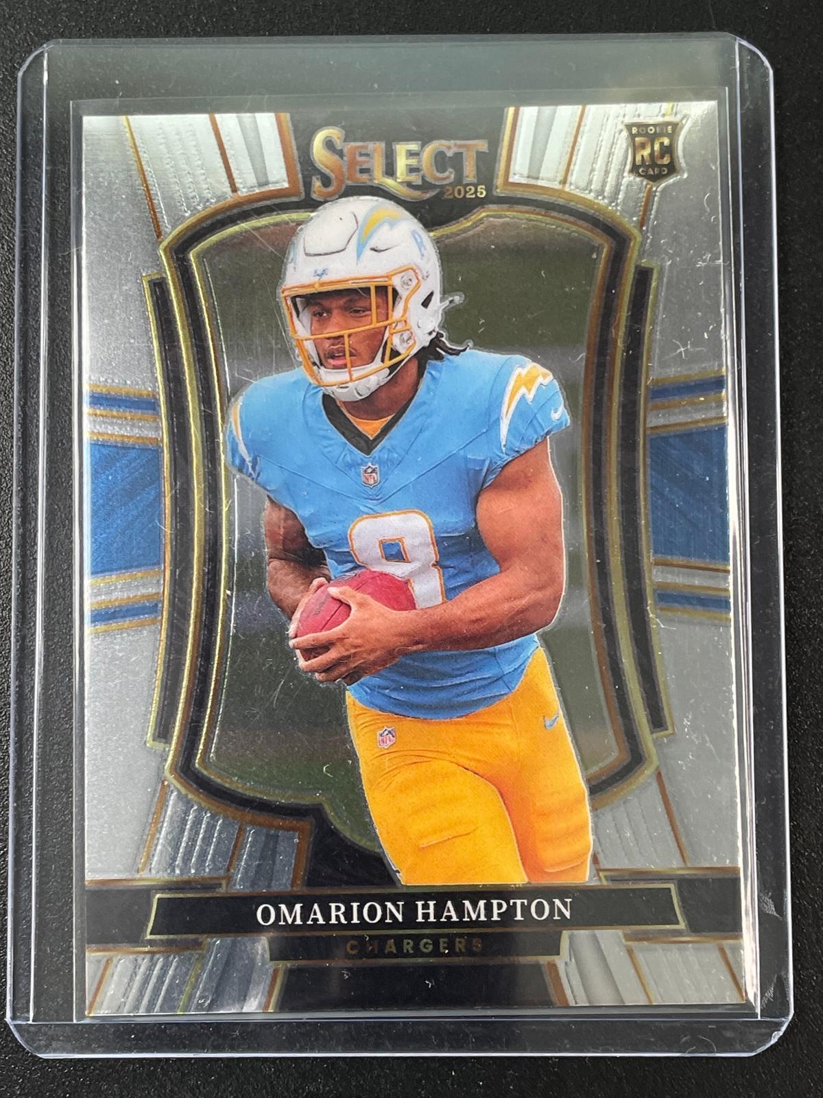 2025 Panini Select #102 Omarion Hampton