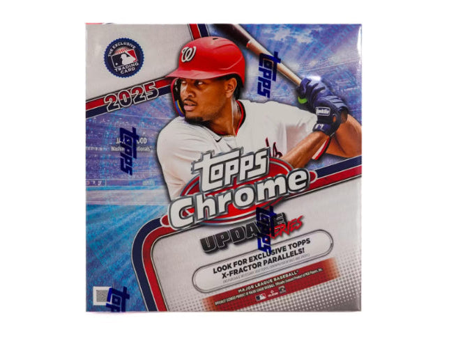 2025 Topps Chrome Update Series Baseball Mega Box